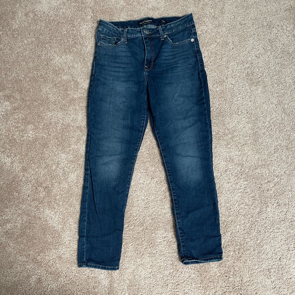 Lucky Brand Skinny Jeans Size 8 - high rise